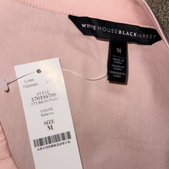 White House Black Market Off-Shoulder‎ Blouse With Belt - Picture 16 of 17